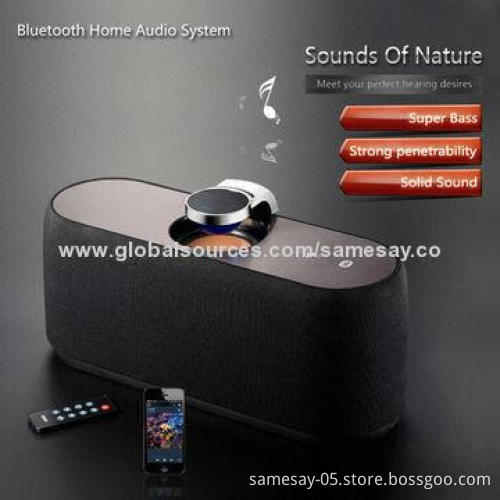 2014 Fashionable 2.1-channel Hi-Fi Wireless Bluetooth Speaker, 100Hz-20kHz Frequency Response Range